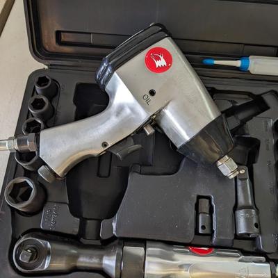1/2" Impact Wrench and 3/8" Air Ratchet Set - Campbell Hausfeld