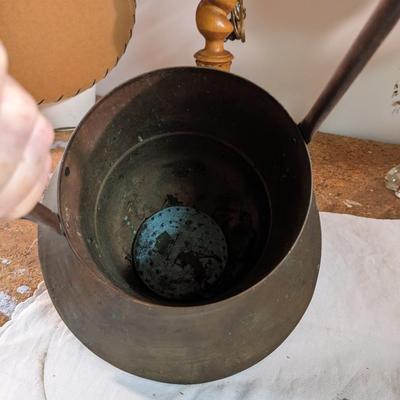 Vtg Copper Planter