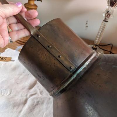Vtg Copper Planter