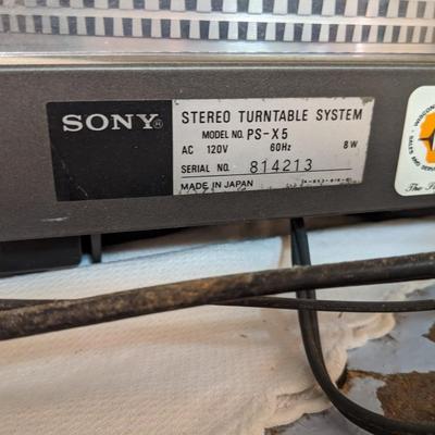 Sony PS-X5 Turntable