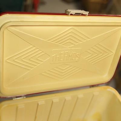 1970's Thermos 48 QT. Capacity Steel Cooler