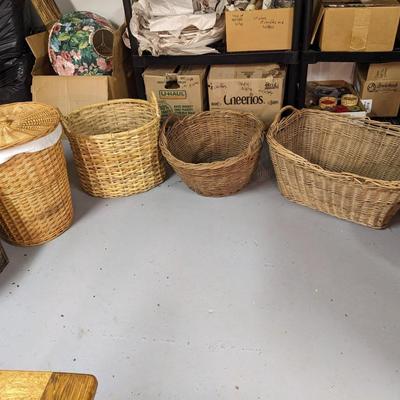 Set of 4 Wonderful Wicker Baskets