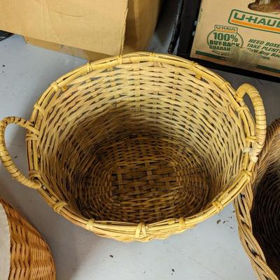 Set of 4 Wonderful Wicker Baskets