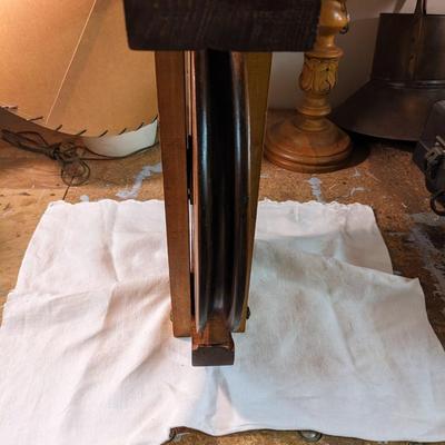 Vintage Wooden Rope Pulley