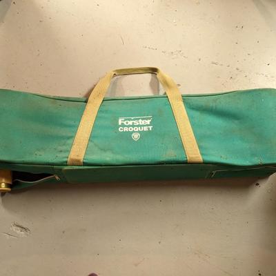 Vintage Forster Croquet Set