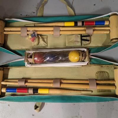 Vintage Forster Croquet Set
