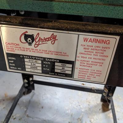 Grizzley 6" Belt Sander