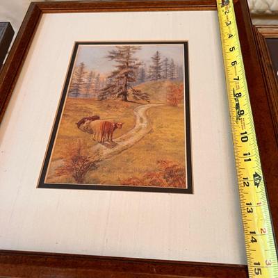 9 Piece Vintage Art Lot