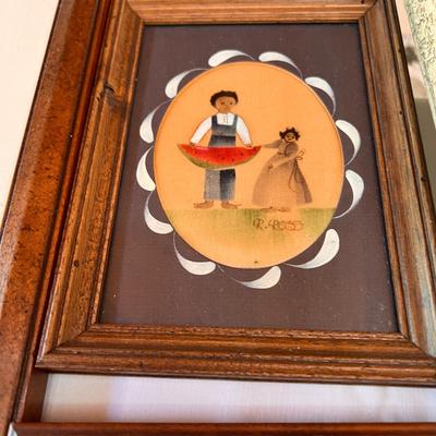 9 Piece Vintage Art Lot