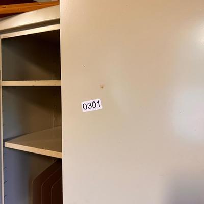 2 Metal Storage Cabinets