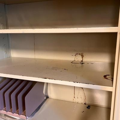 2 Metal Storage Cabinets