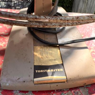 Antique Vintage Lot - Pogo Stick, 2 Metal Fans, Rustic Folding Stool