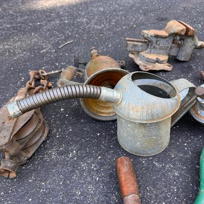 Antique Tools Instruments Lot