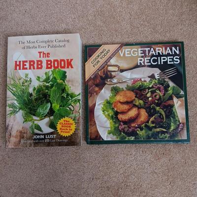 The Herb Book & Vegetarian Recipes 