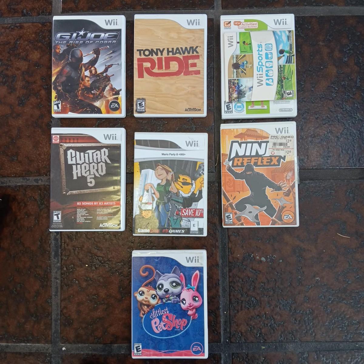 7 Wii Games | EstateSales.org