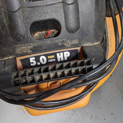 Ridgid 5 HP Shop Vac