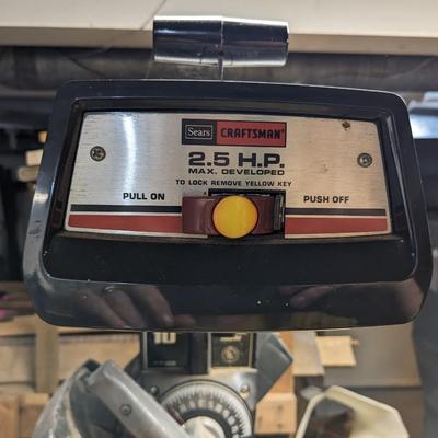 Craftsman 10" Radial Saw