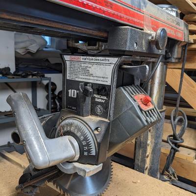 Craftsman 10" Radial Saw