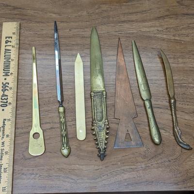 Vintage Collection of Letter Openers