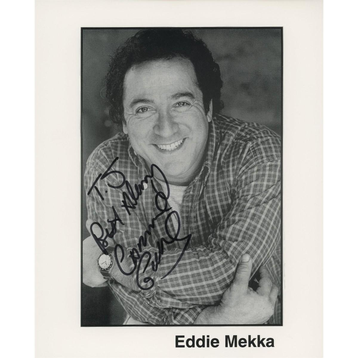 Eddie Mekka signed photo | EstateSales.org