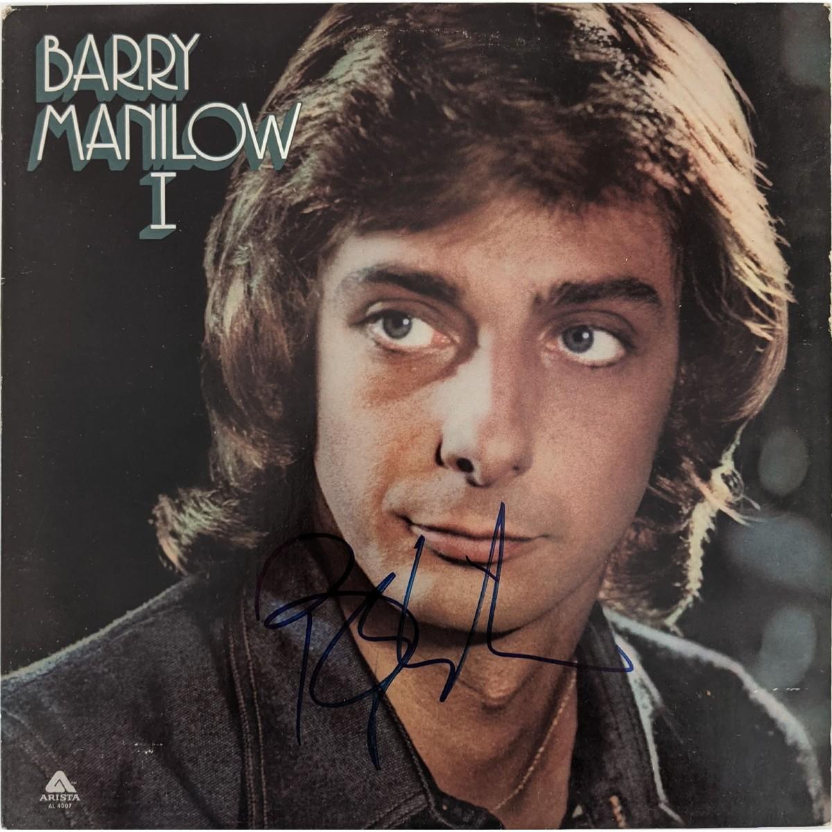 BARFY MANILOW Signed Autographed Album COA Hologram main image 0