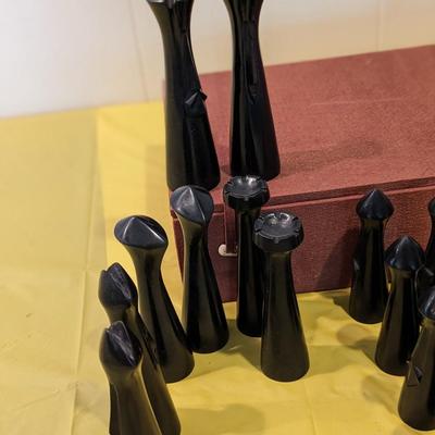 Vintage Resin Chess Set