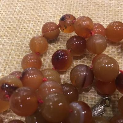ðŸ¤·â€â™€ï¸ Carnelian Agate  like Round Assorted Stone Beads