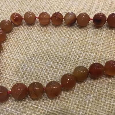 ðŸ¤·â€â™€ï¸ Carnelian Agate  like Round Assorted Stone Beads