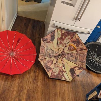 2nd Set of Delightful Vintage Umbrella's