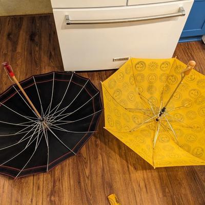 2 Beautiful Vintage Umbrella's