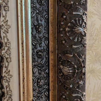 Lovely Ornate Plaster Framed Mirror