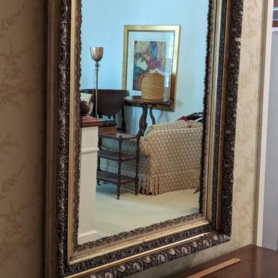 Lovely Ornate Plaster Framed Mirror
