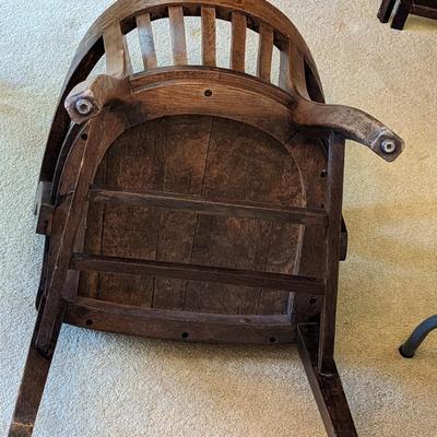 Classic Antique Accountants Chair