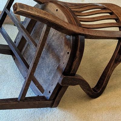 Classic Antique Accountants Chair