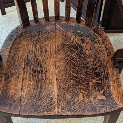 Classic Antique Accountants Chair