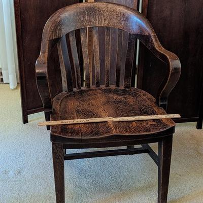Classic Antique Accountants Chair