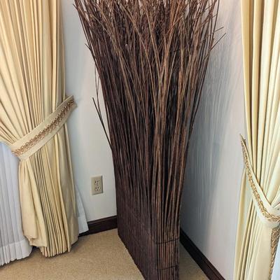1 of 2 Bamboo Block Screen