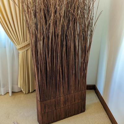 1 of 2 Bamboo Block Screen
