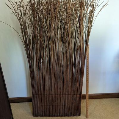 1 of 2 Bamboo Block Screen