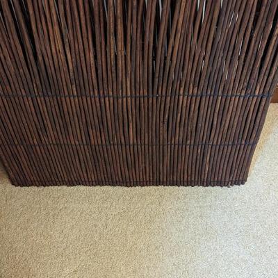 1 of 2 Bamboo Block Screen