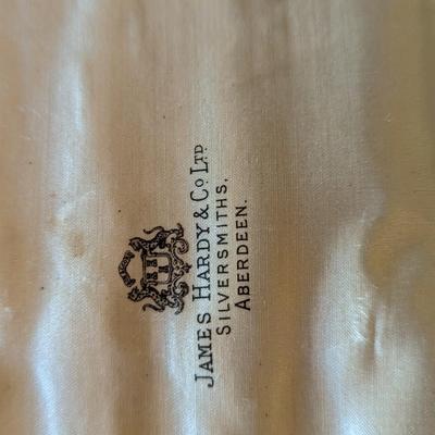 Vintage James Hardy & Co Silver Steak and Carving Knife Set