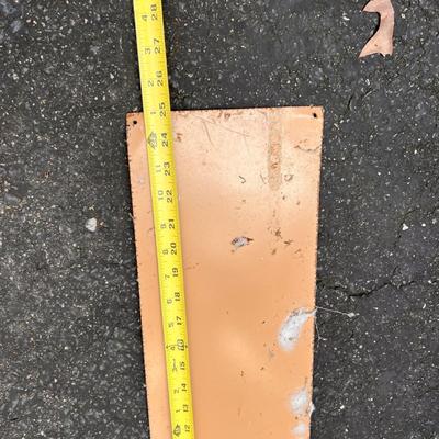 Lot Vintage Metal Advertising Signs
