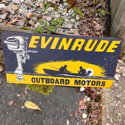 Lot Vintage Metal Advertising Signs