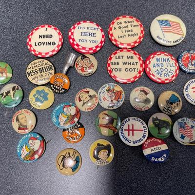 Vintage pins