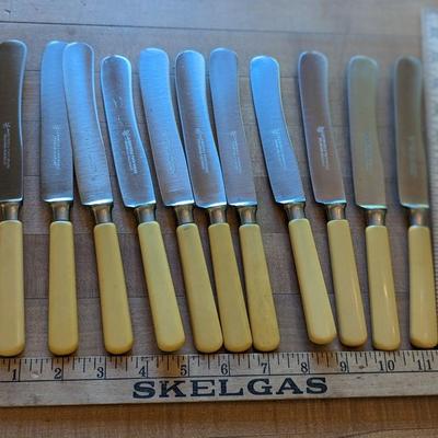 Set of 11 J.A. Henckles Twin Works Dinner Knives