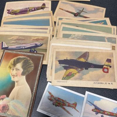 Vintage Tydol Flying A Gasoline airplane cards