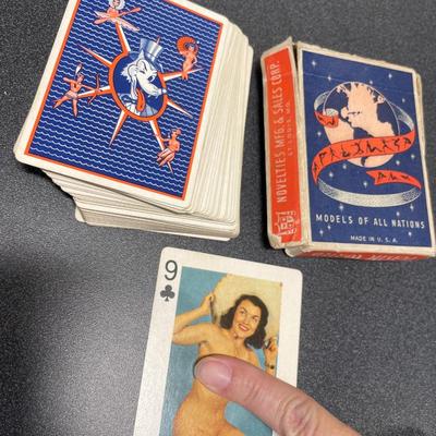 Models of all nations nude playing cards
