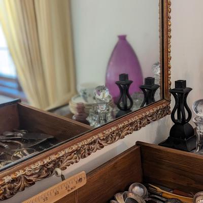Gorgeous Large Mirror, Beautiful Frame