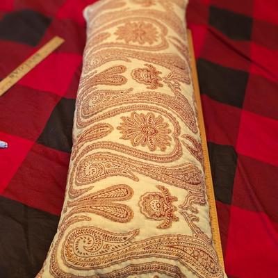 Set of 3 Pottery Barn Paisley Accent Pillows