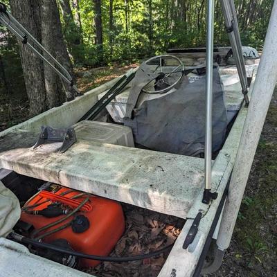 12' Carolina Skiff Boat with Trailer